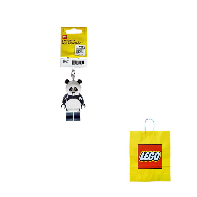 Брелок LEGO "Человек-Панда" (KE195H) - Boxette Shop